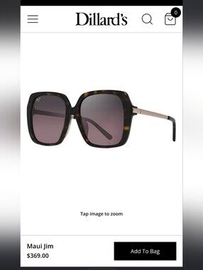 Maui Jim Poolside 838 Polarized Sunglasses with Original Case